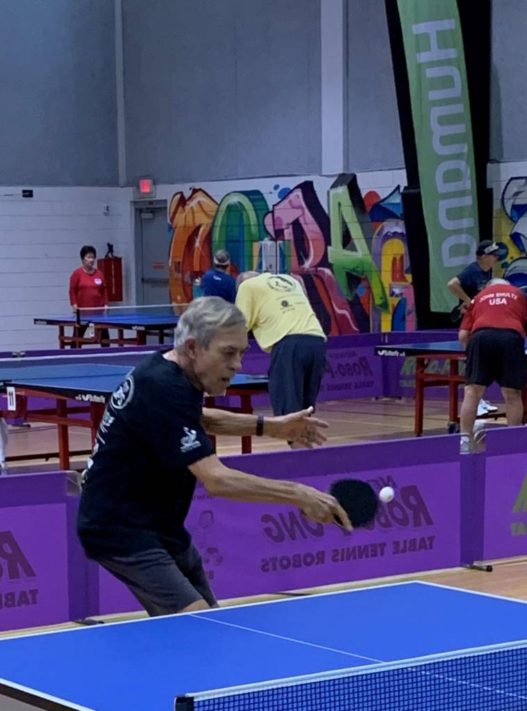 Florida Senior Table Tennis Games 2024 Nevsa Darleen